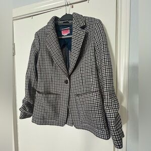 Kate Spade Houndstooth Blazer